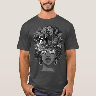 I Love My Roots Back Powerful Black History Month  T-Shirt