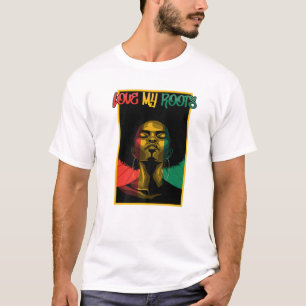 I Love My Roots Back Powerful History Month Pride T-Shirt