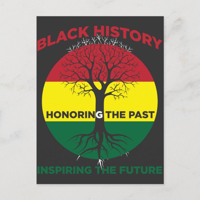 I love my Roots Pride Africa Afro Proud African Postcard (Front)