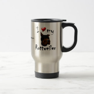 I Love My Rottweiler Mug