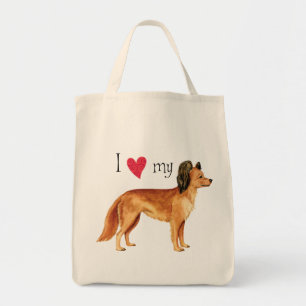 I Love my Russian Toy Tote Bag