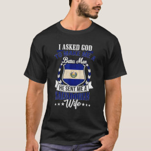 I Love my Salvadorian Wife Anniversary for Husband T-Shirt