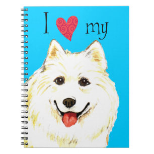 I Love my Samoyed Notebook