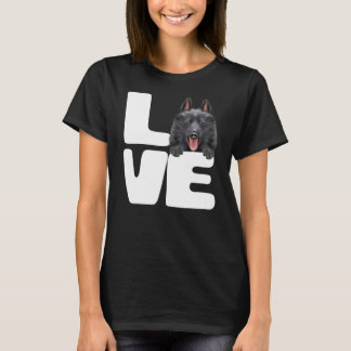 I Love My Schipperke Dog T-Shirt