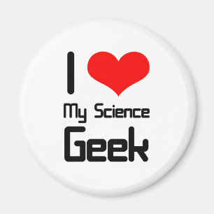 I love my science geek magnet