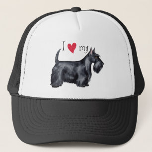 I Love my Scottie Trucker Hat