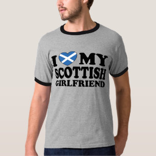 I Love My Scottish Girlfriend T-Shirt