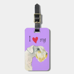 I Love my Sealyham Terrier Luggage Tag