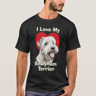 I Love My Sealyham Terrier Puppy Dog T-Shirt