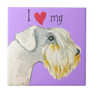 I Love my Sealyham Terrier Tile