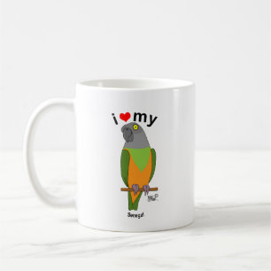 I Love My Senegal Coffee Mug