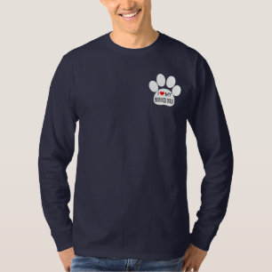 I Love My Service Dog T-Shirt