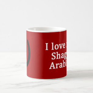 I Love My Shagya Arabian Horse Coffee Mug