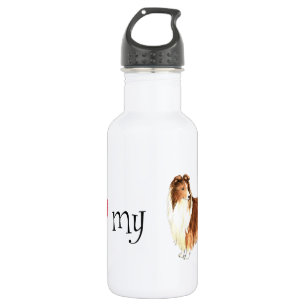 I Love my Sheltie 532 Ml Water Bottle
