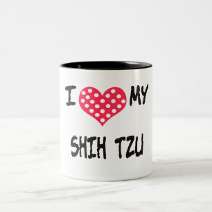 I love my Shih Tzu Two-Tone Coffee Mug