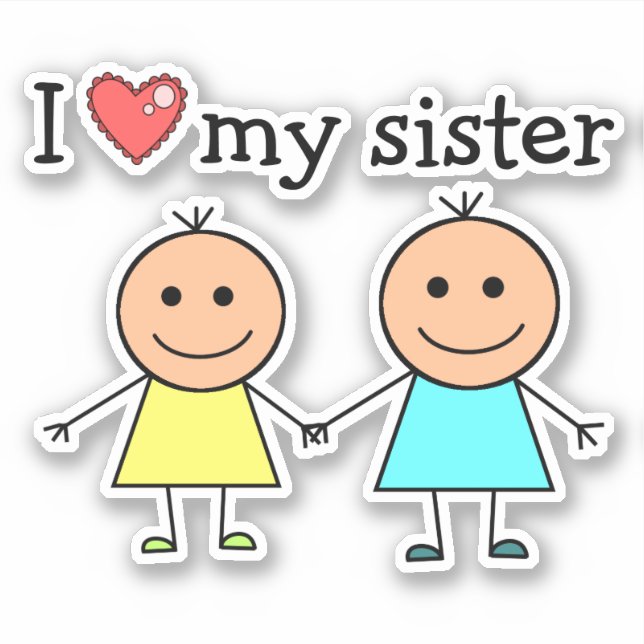 I Love My Sister  (Front)