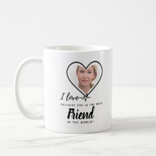I Love My SISTER - Best Friend Personalised Gift Coffee Mug