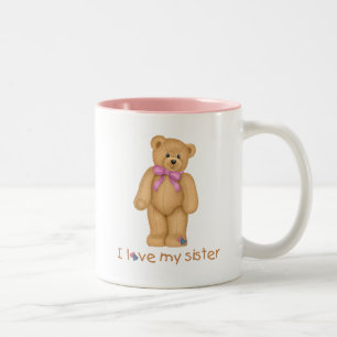 I Love My Sister Coffee Mug