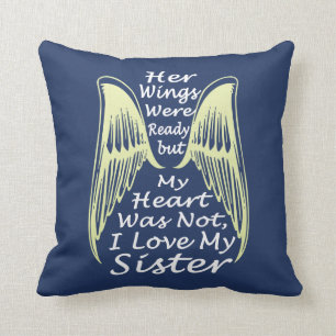 I Love My Sister Cushion