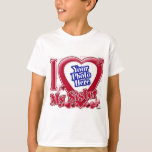 I Love My Sister red heart - photo T-Shirt<br><div class="desc">I Love My Sister red heart - photo</div>