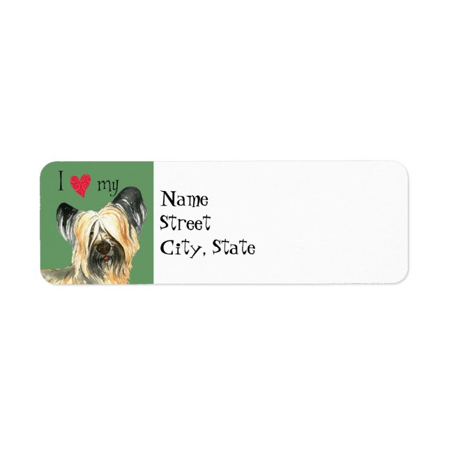 I Love my Skye Terrier (Front)