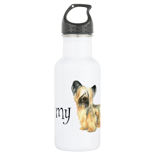 I Love my Skye Terrier 532 Ml Water Bottle (Front)