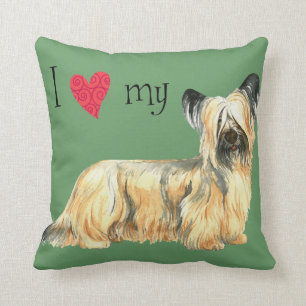I Love my Skye Terrier Cushion
