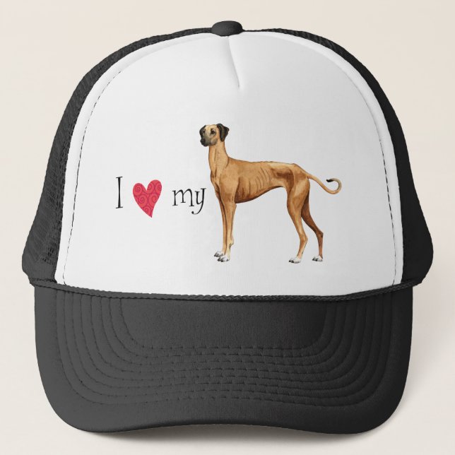 I love my Sloughi Trucker Hat (Front)