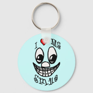 I Love My Smile Key Ring