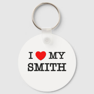 I Love My SMITH Key Ring
