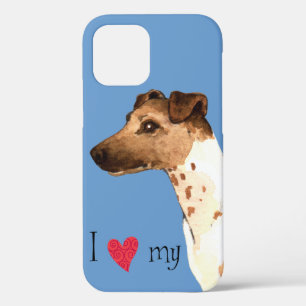 I Love my Smooth Fox Terrier iPhone 12 Case