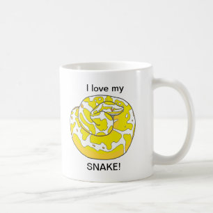 I love my Snake! Coffee Mug 2