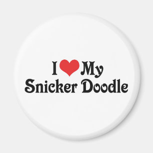I Love My Snicker Doodle Magnet
