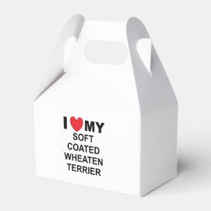 i love my soft coated wheaten terrier favour box