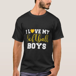 I Love My Softball T-Shirt