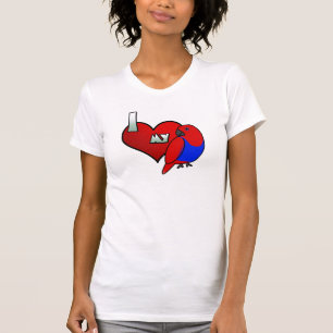 I Love my Solomon Island Eclectus (hen) T-Shirt