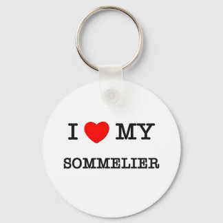I Love My SOMMELIER Key Ring