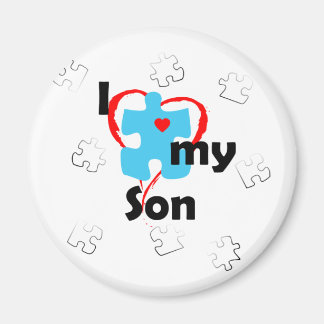 I Love My Son - Autism Magnet