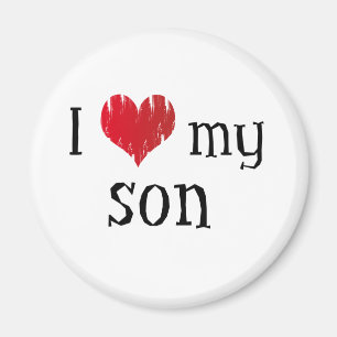 I love my son magnet
