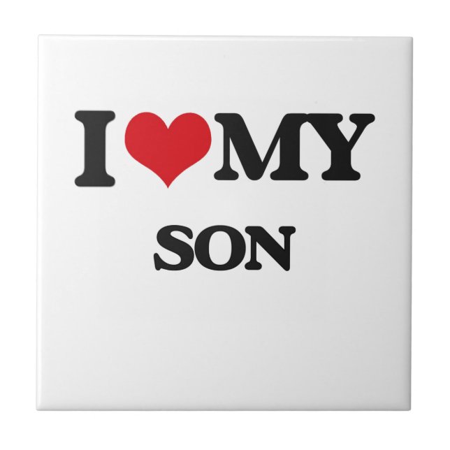 I love my Son Tile (Front)