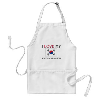 I Love My South Korean Mum Standard Apron