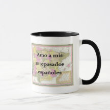 I Love My Spanish Ancestors | Custom Mug