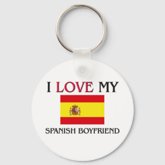 I Love My Spanish Boyfriend Key Ring