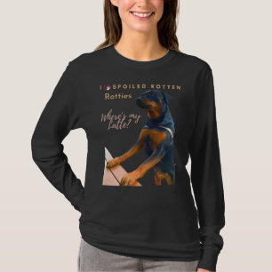 I Love My Spoiled Rotten Rottie T-Shirt