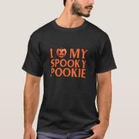 I Love My Spooky Pookie Funny Couples Costume for 