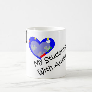 I Love My Students' With Autism mug