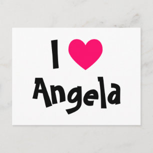 I Love My Sweetie Postcard