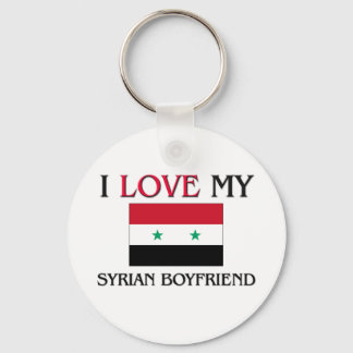 I Love My Syrian Boyfriend Key Ring