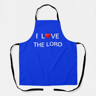 I LOVE MY THE LORD APRON