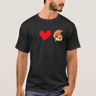 I Love My Tiny Dragon Reptile Pogona Lizard Bearde T-Shirt